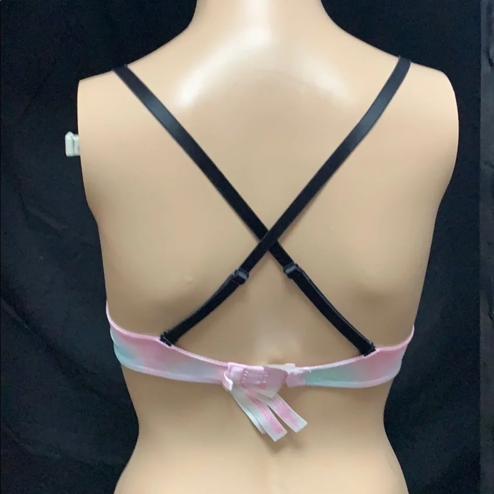 𝅺VICTORIA’S Secret PINK light pastel tie dye bra